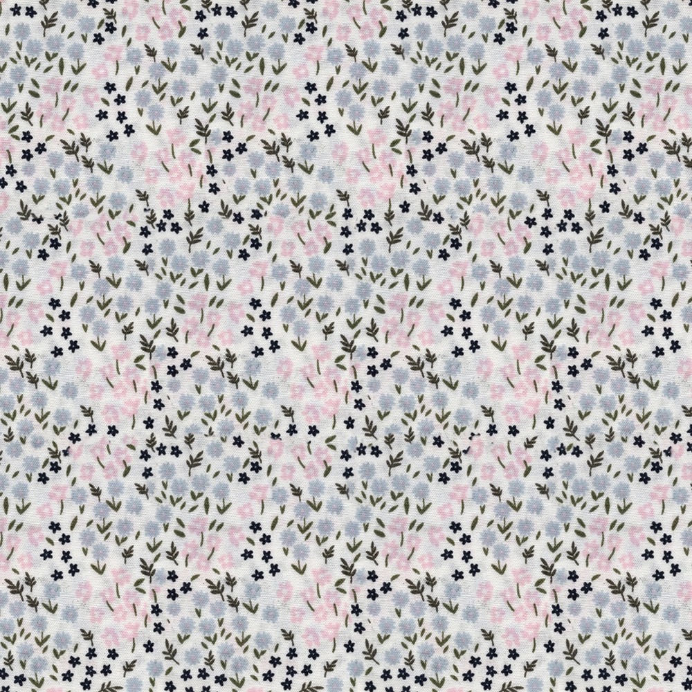  Pink Floral Shirting